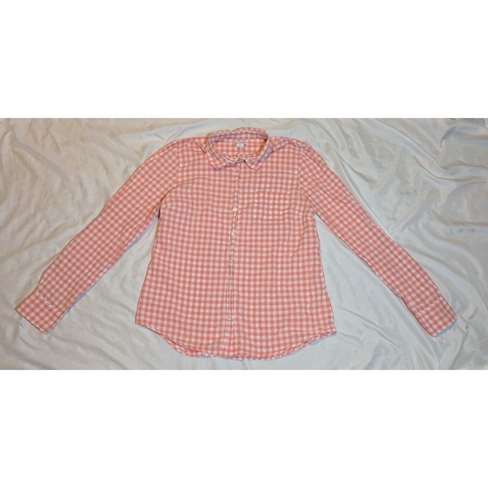 J By J. Crew Women's Long Sleeve Button Down Shirt Size Medium